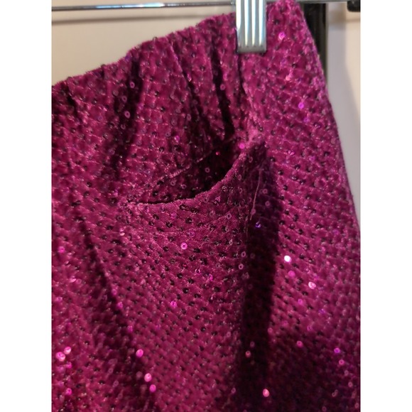 NWT Forever 21 Cropped Jacket & Matching Shorts Velvety Sparkle Size M Y2K Party - Picture 8 of 13